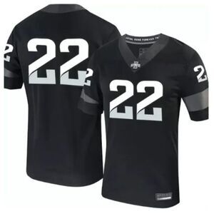 Nike Men's Iowa State Cyclones #22 Football Jersey Black XXL